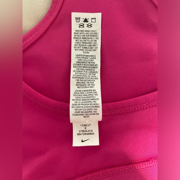 🍂 Nike Pink Sports Bra - Picture 5 of 6